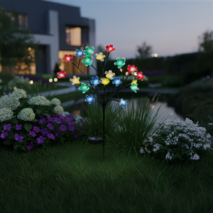 Lampka Solarna Tree 84cm RGB+3000K IP44