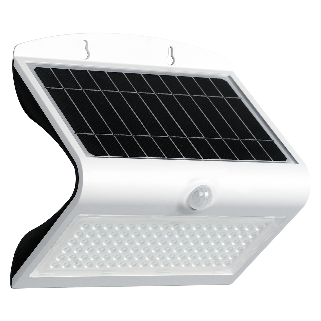 Kinkiet Solarny Butterfly 6,8W Biały