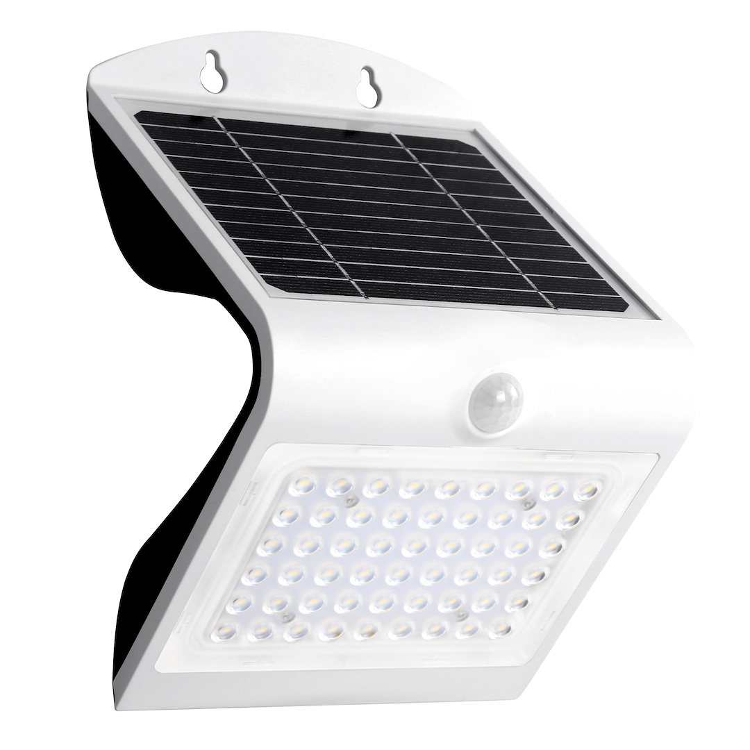 Kinkiet Solarny Butterfly 3,2W Biały
