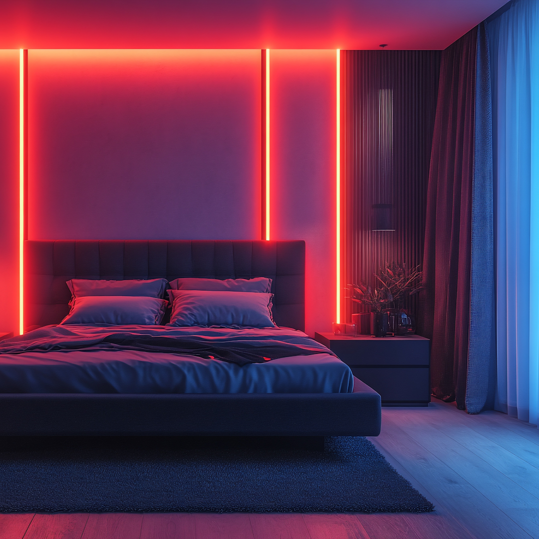 TAŚMA 60 LED 24W. Barwa Czerwony. IP65. (5 metrów) - obrazek 2