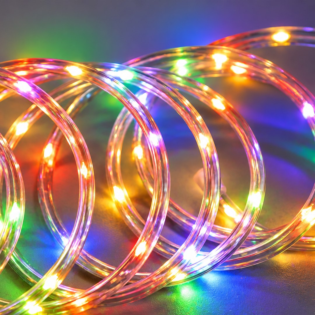 Wąż 200LED 10m 2200K + RGB 9 Trybów IP44 - obrazek 6
