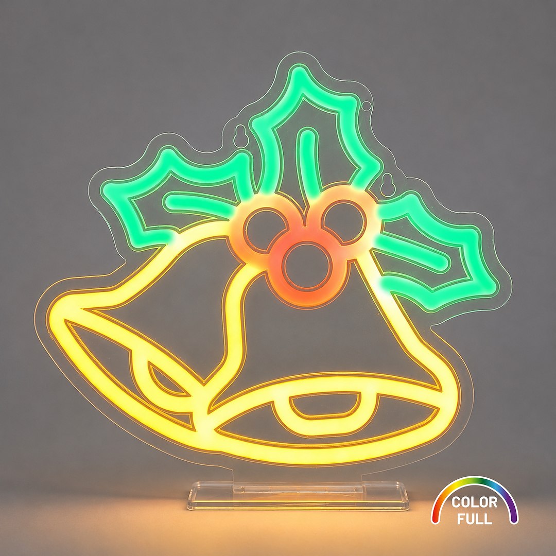 Neon Jingle Bells USB-A
