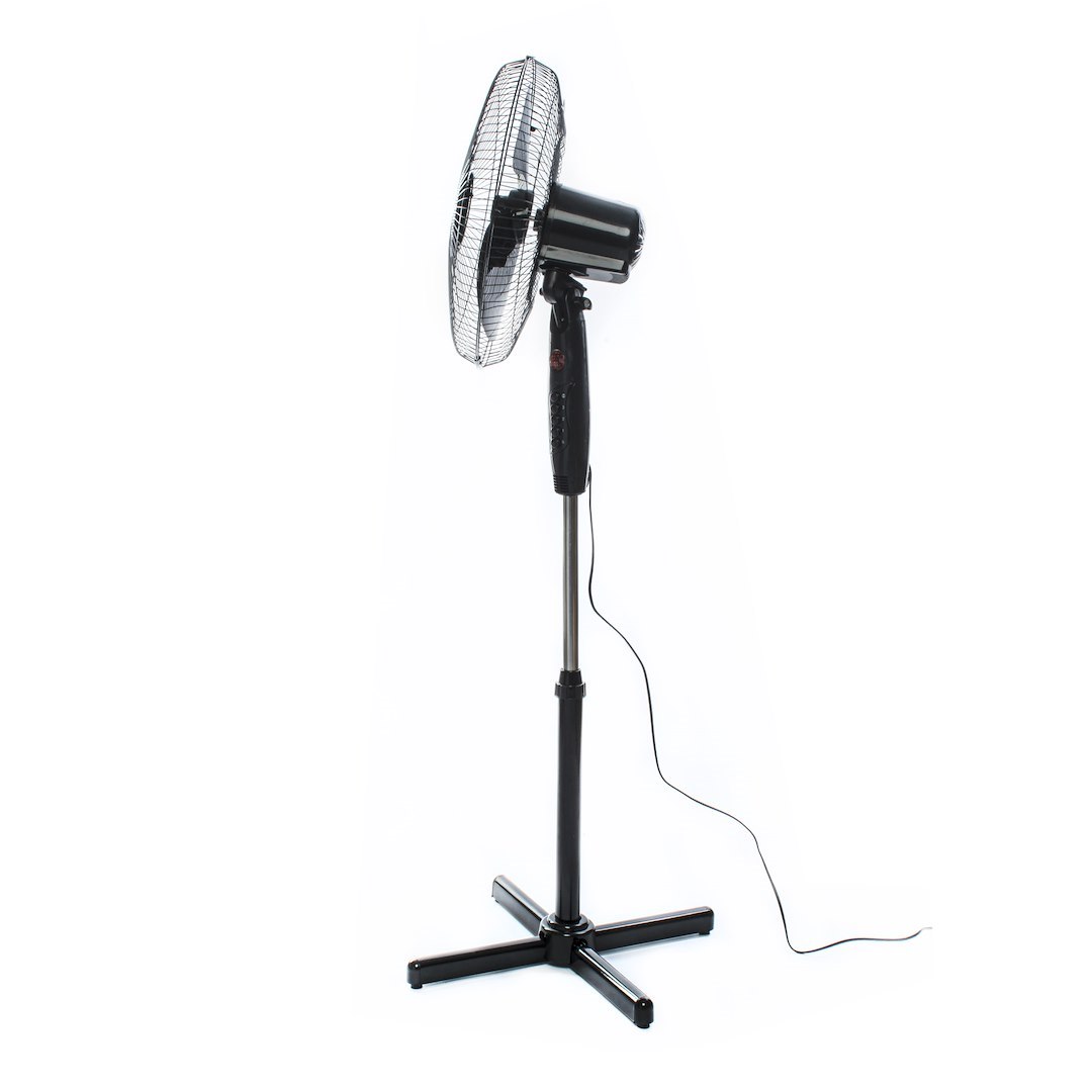 WENTYLATOR STOJĄCY EKO-LIGHT 16'' CZARNY - obrazek 2