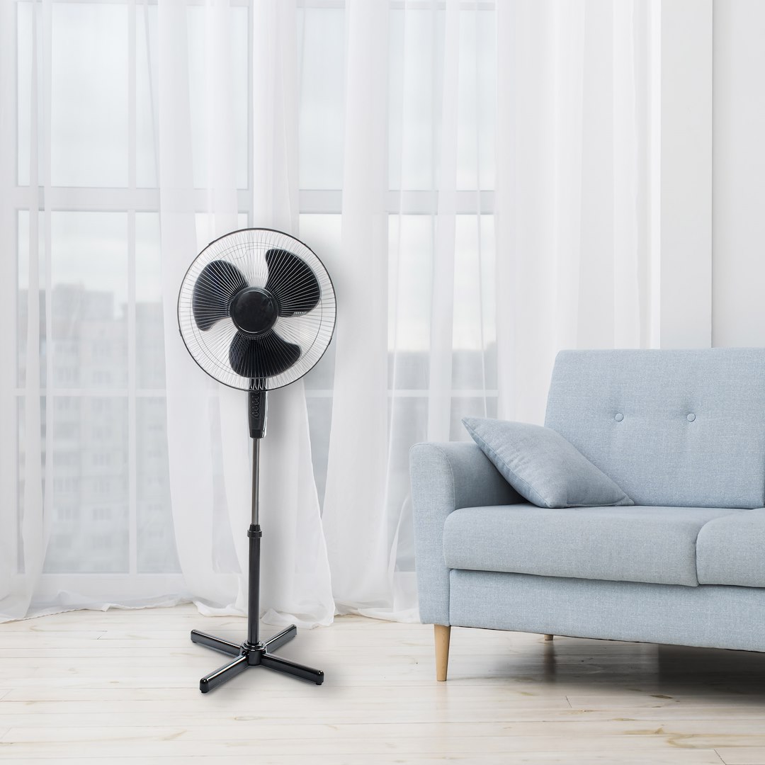 WENTYLATOR STOJĄCY EKO-LIGHT 16'' CZARNY - obrazek 6