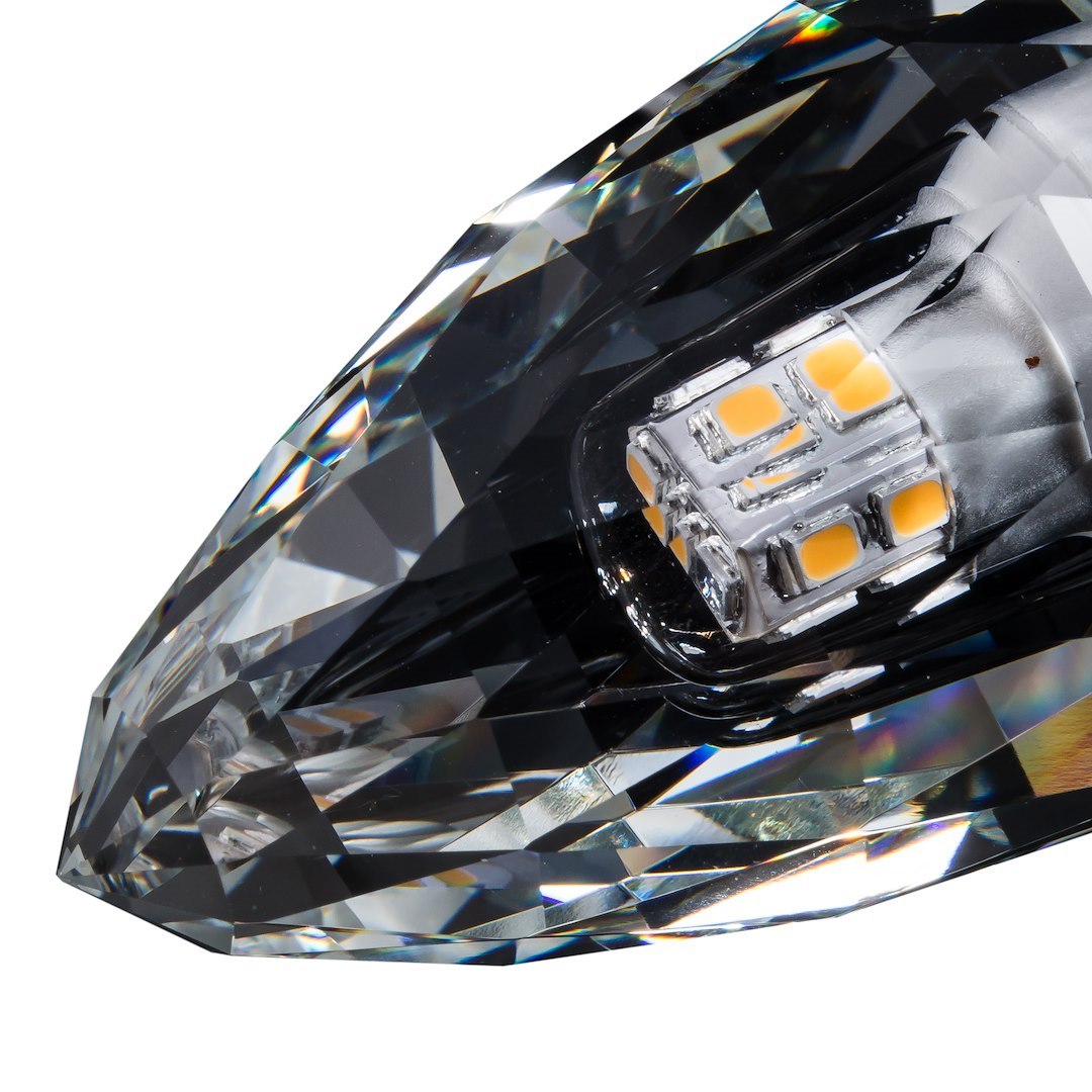 Żarówka LED 4W E14 C37 4000K Kryształ - obrazek 3