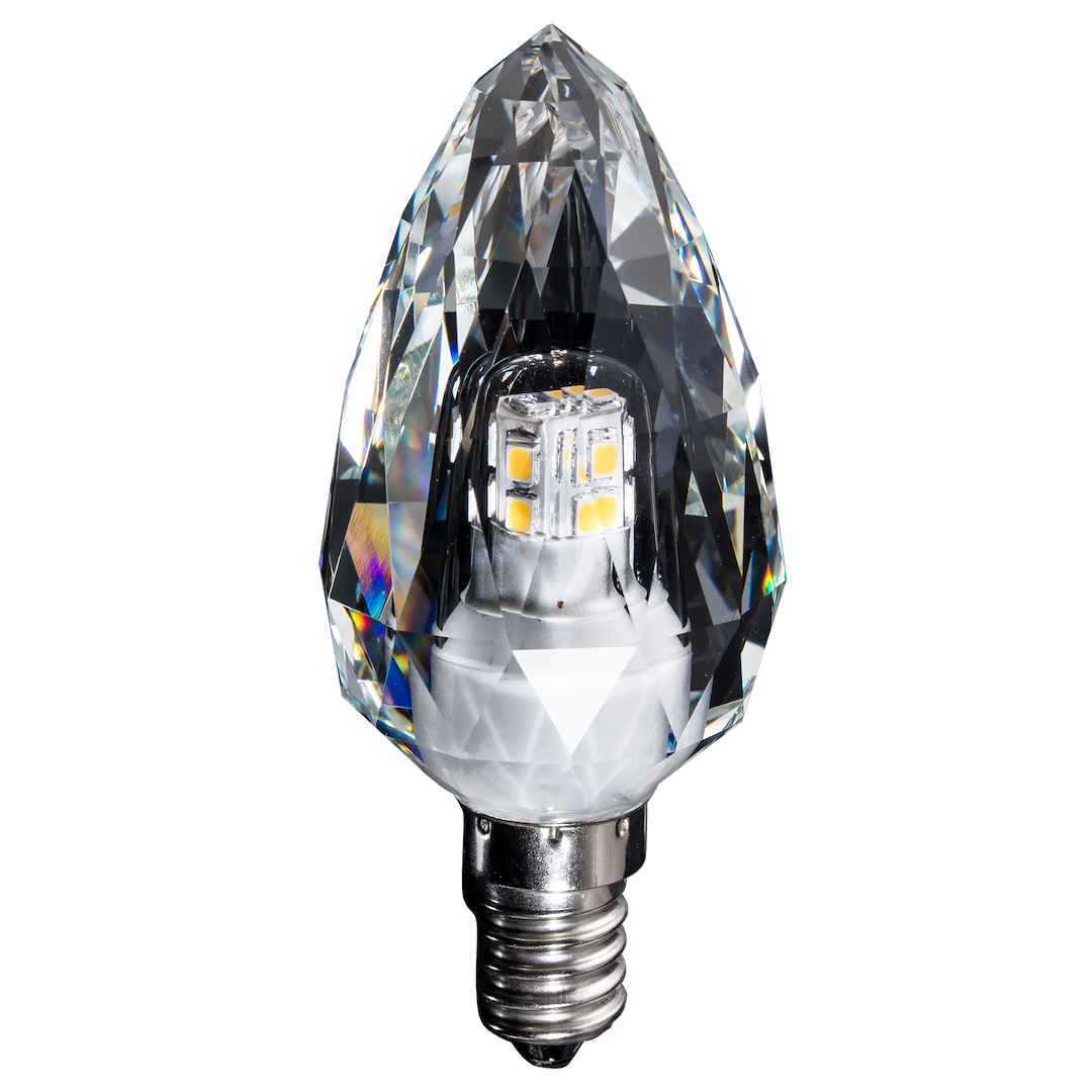 Żarówka LED 4W E14 C37 4000K Kryształ - obrazek 5