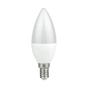 Żarówka LED 7W E14 C37 Świeczka. Barwa: Ciepła