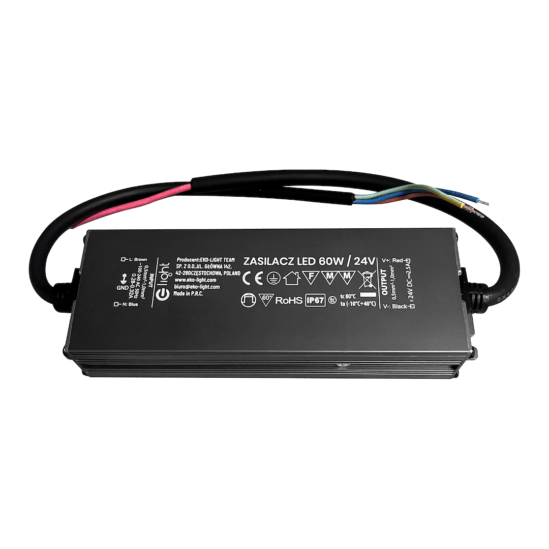ZASILACZ LED 60W IP67 24V