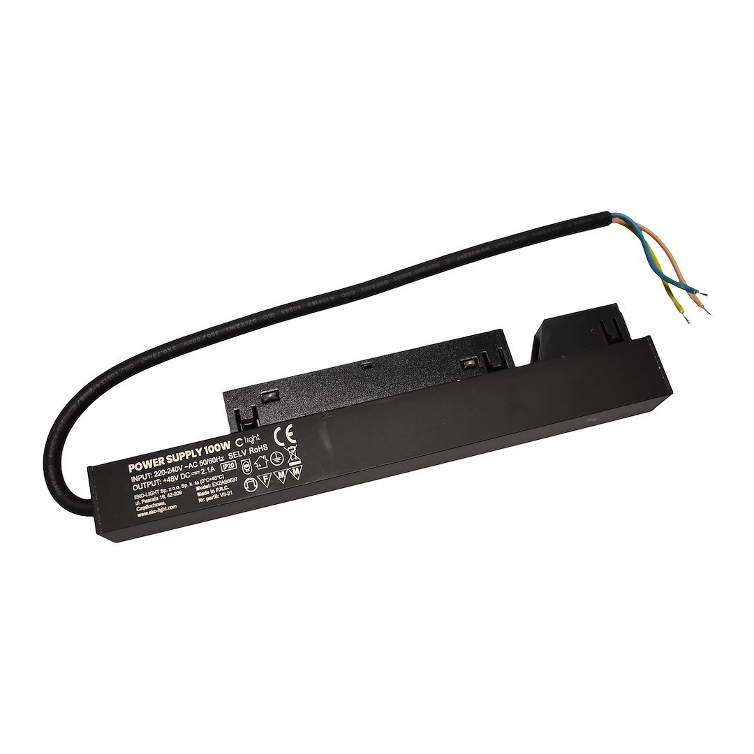 Zasilacz do MAGNETIC TRACK 20mm 100W 48V SLIM