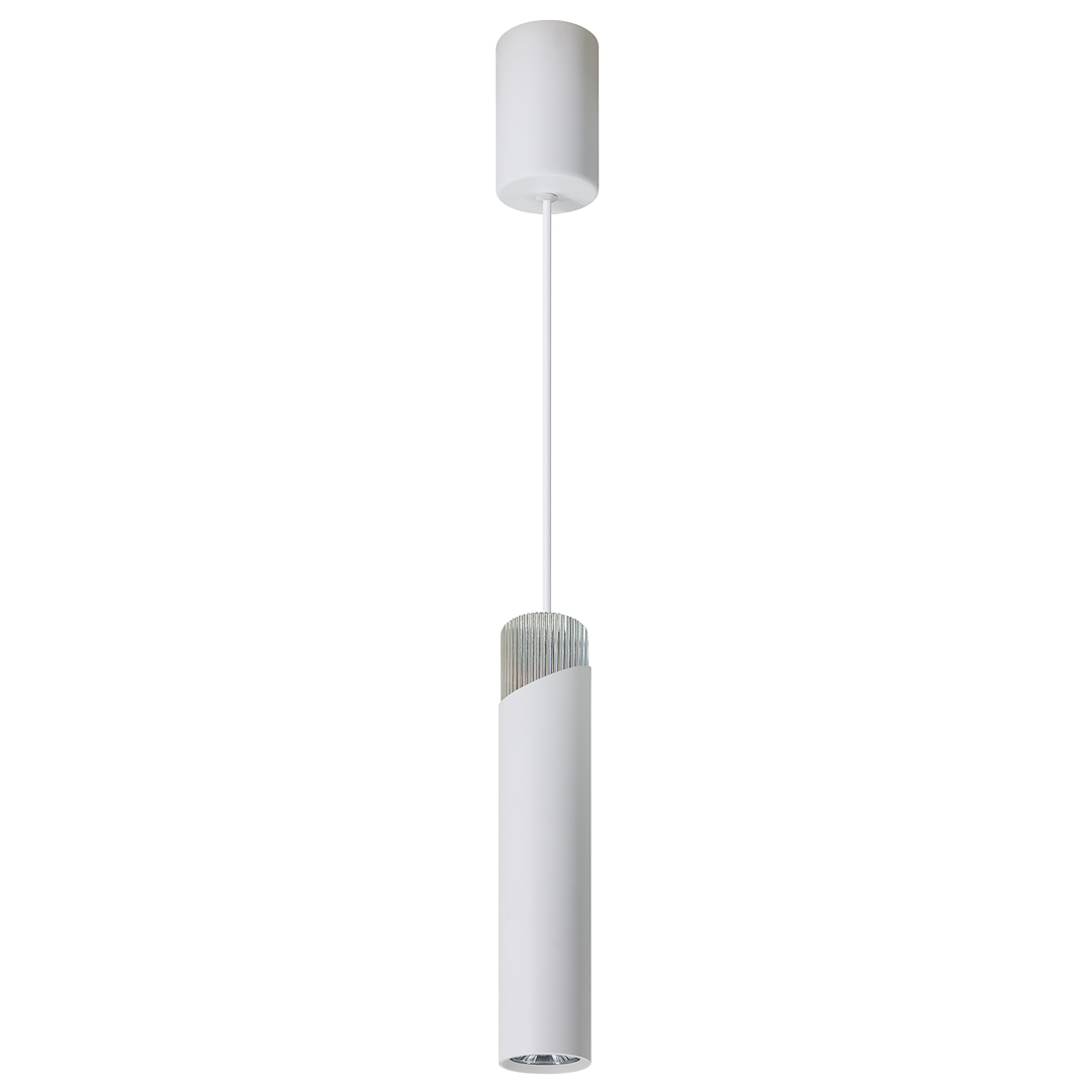 Neo Biały Chrom Lampa Wisząca 1xGU10