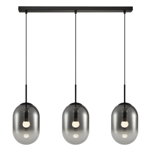 Lampa wisząca Alias Czarny 3xE14