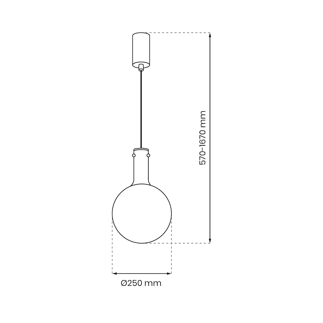 Lampa wisząca TORONTO 1xGU10 - obrazek 5