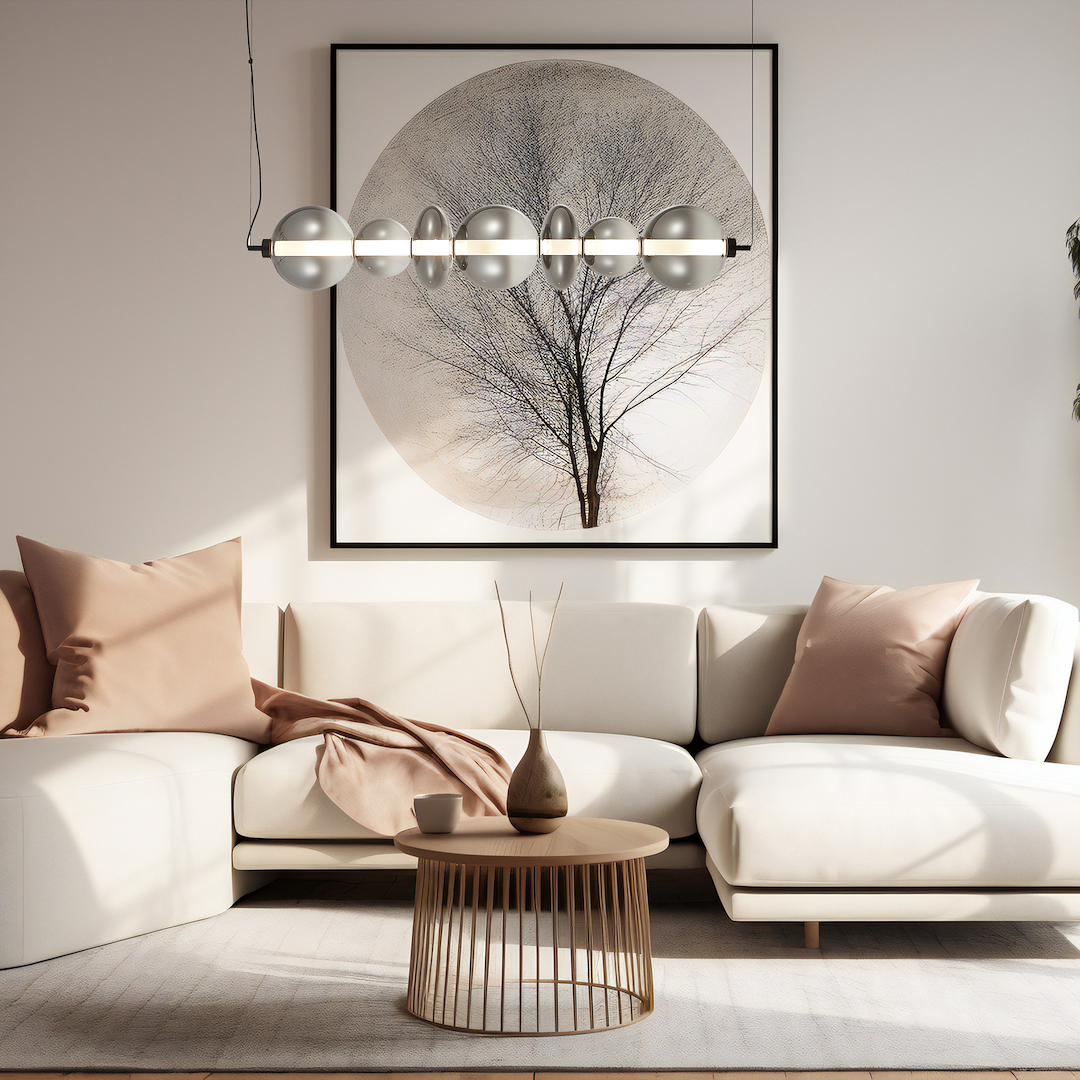 Lampa wisząca DAPHNE SMOKED 40W - obrazek 3