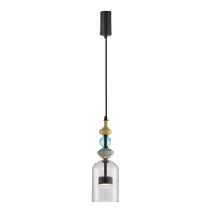 Lampa wisząca Arte 12W LED śr. 13cm czarny