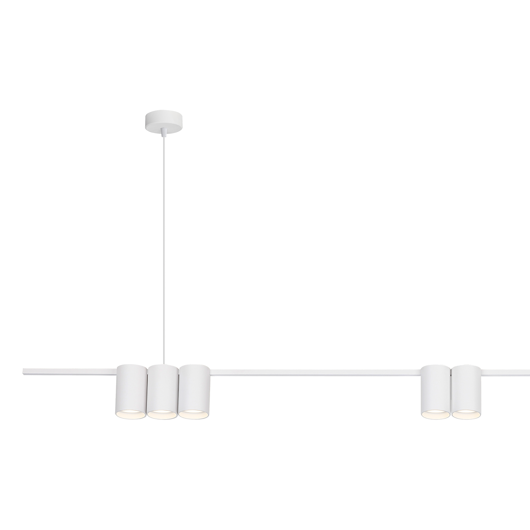 Lampa wisząca (listwa) Genesis 7xGU10 Biały - obrazek 2
