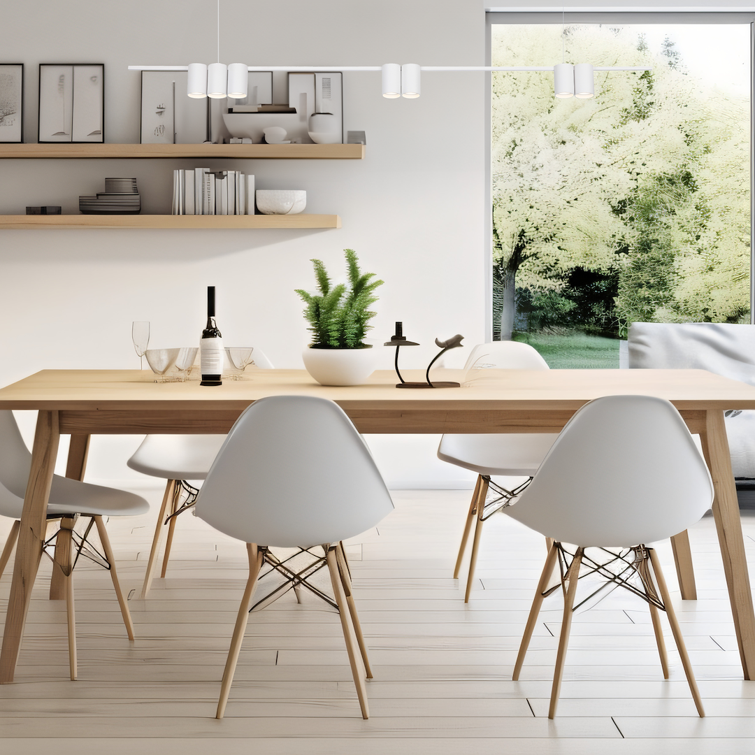 Lampa wisząca (listwa) Genesis 7xGU10 Biały - obrazek 3
