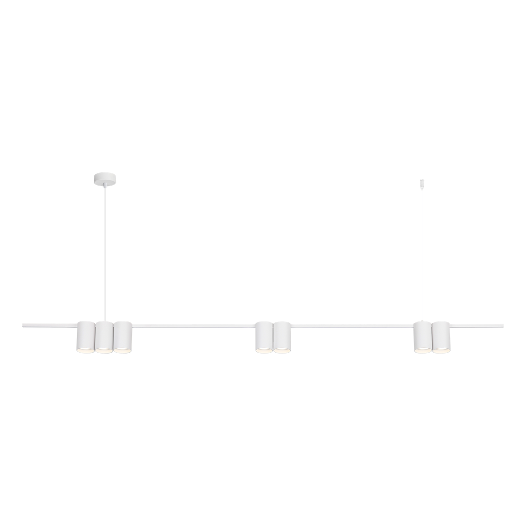 Lampa wisząca (listwa) Genesis 7xGU10 Biały - obrazek 6