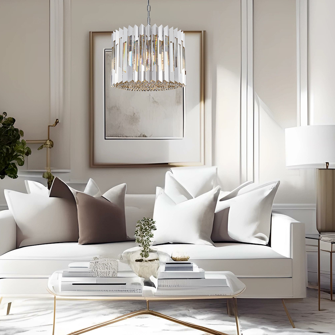Żyrandol RITZ CHROME 7xE14 - obrazek 4