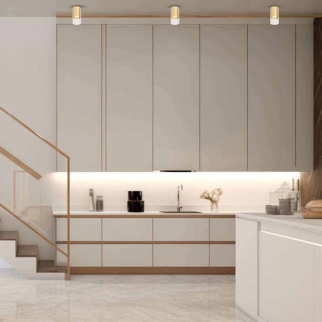 Oprawa Ricky Downlight Złoty 1xGU10 - obrazek 4