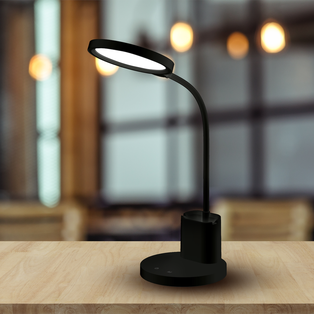 Lampka biurkowa Scuola Czarny 5W LED - obrazek 3