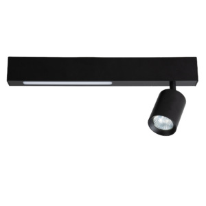 Lampa Sufitowa Magnet 5W+1xGU10 3000/4000K Czarny