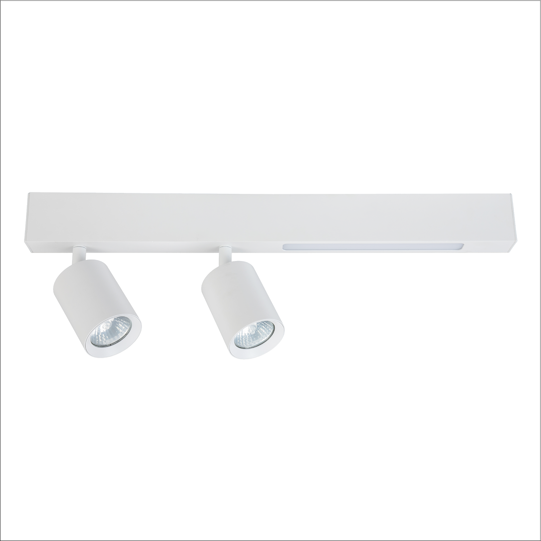 Lampa Sufitowa Magnet 5W+2xGU10 3000/4000K Biały