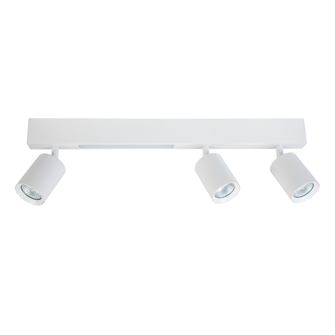 Lampa Sufitowa Magnet 5W+3xGU10 3000/4000K Biały