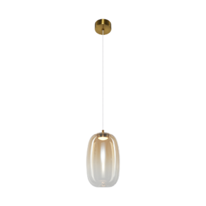 Lampa wisząca VASO 3 AMBER 4W