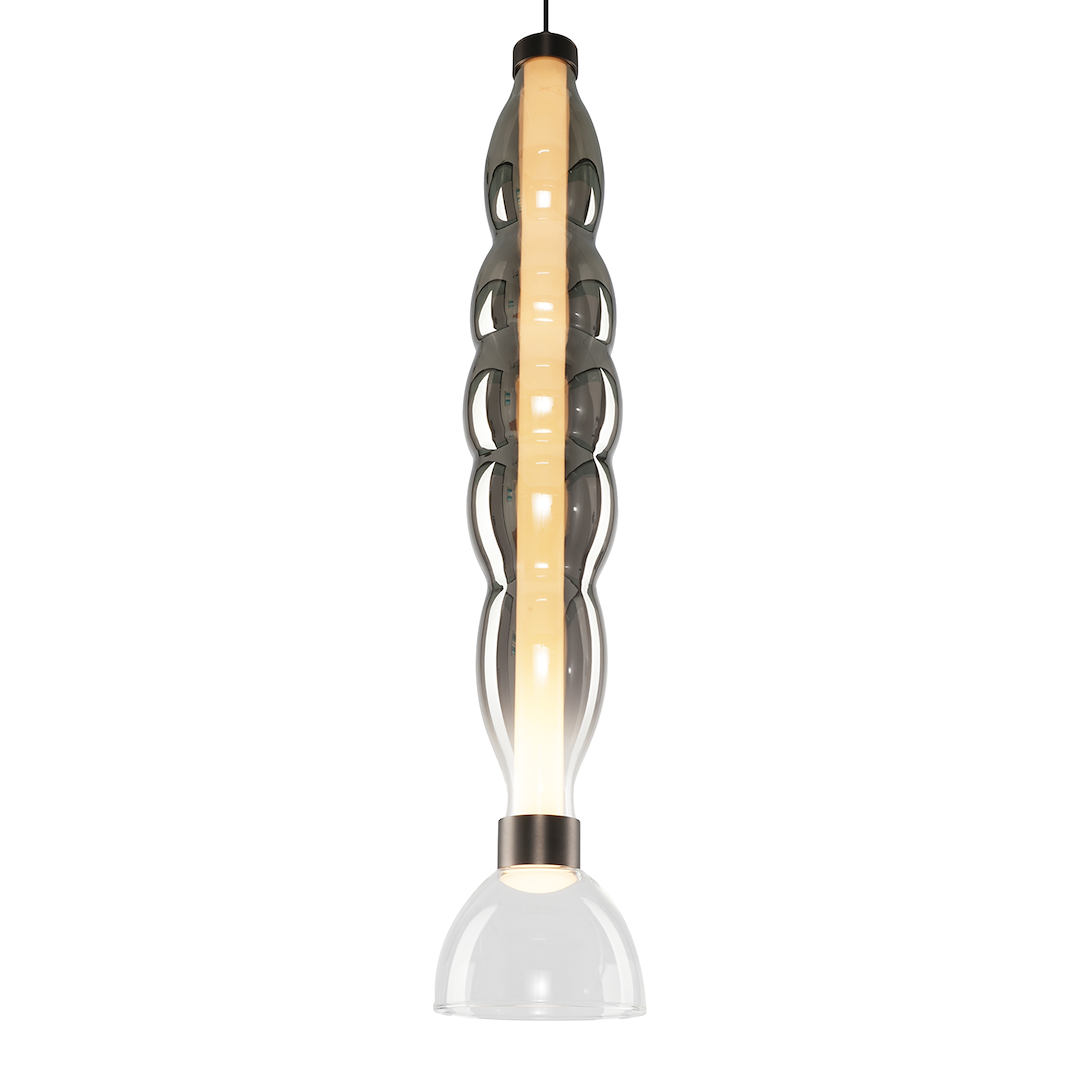 Lampa wisząca LUCCO smoked 18W - obrazek 2
