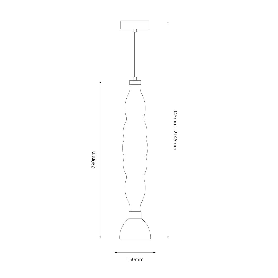 Lampa wisząca LUCCO smoked 18W - obrazek 5