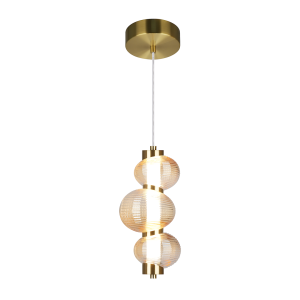 Lampa wisząca BOLLA GOLD 12W LED