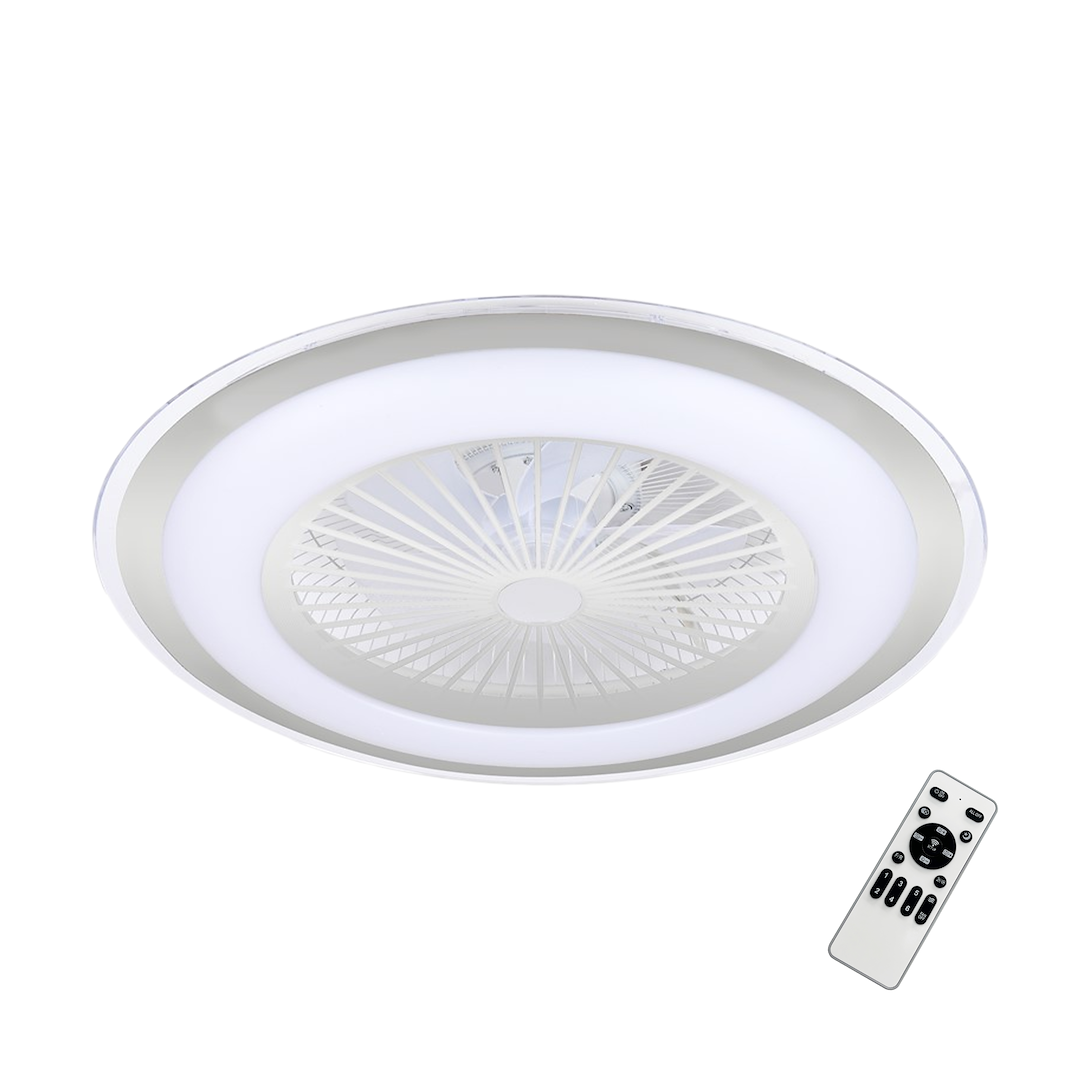 Lampowentylator Zephyr Srebrny 48W LED+ PILOT