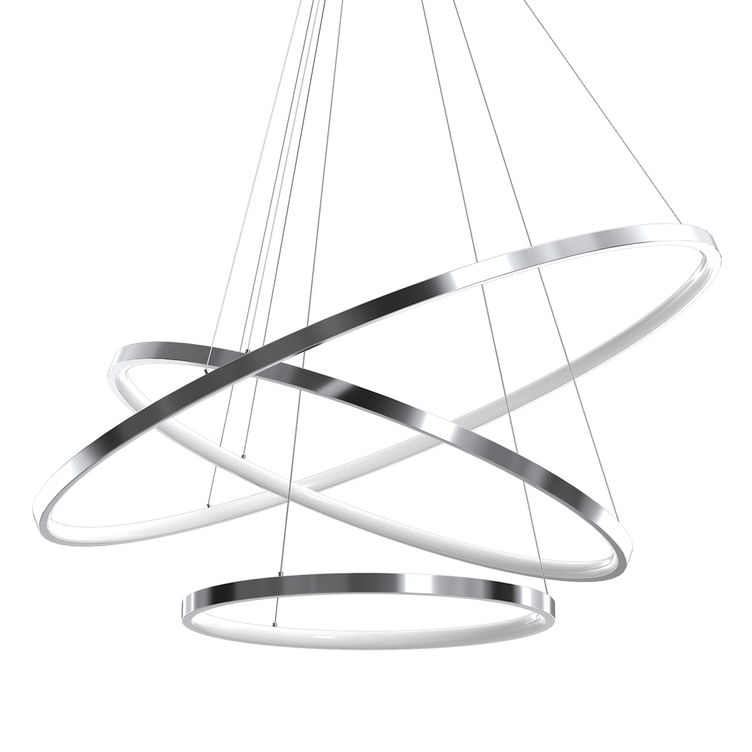 Lampa wisząca HOOP CHROME 93W LED - obrazek 2
