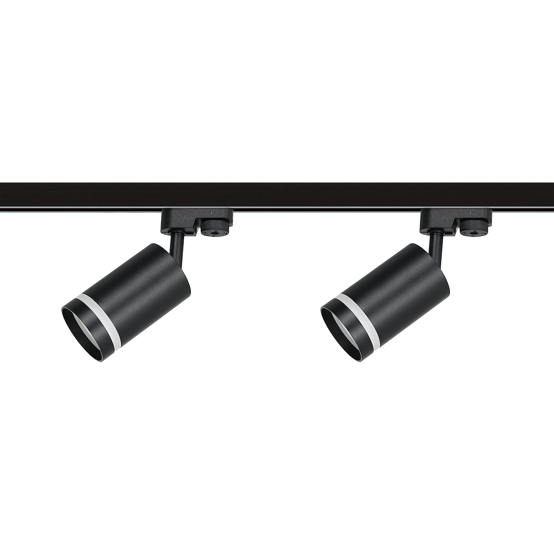 Zestaw Track Light Pipe Ring 4xGU10 2m Czarny - obrazek 3