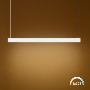 Lampa wisząca Linea Biały 36W LED 3000K-4000K-5700K