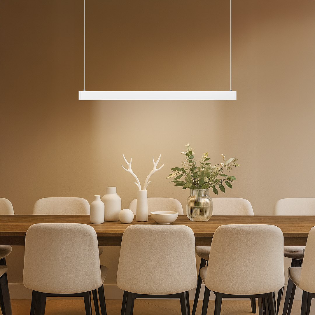 Lampa wisząca Linea Biały 36W LED 3000K-4000K-5700K - obrazek 2