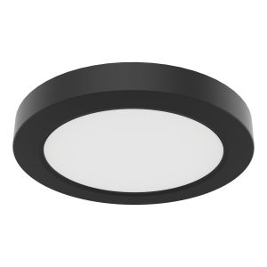 Plafon Evora Czarny Round 6W 3CCT