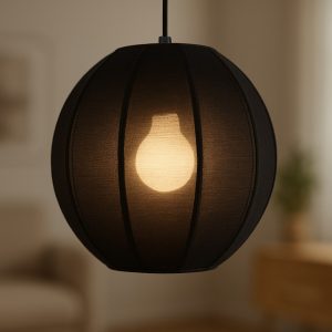 Lampa wisząca Dana Czarny 1xE27