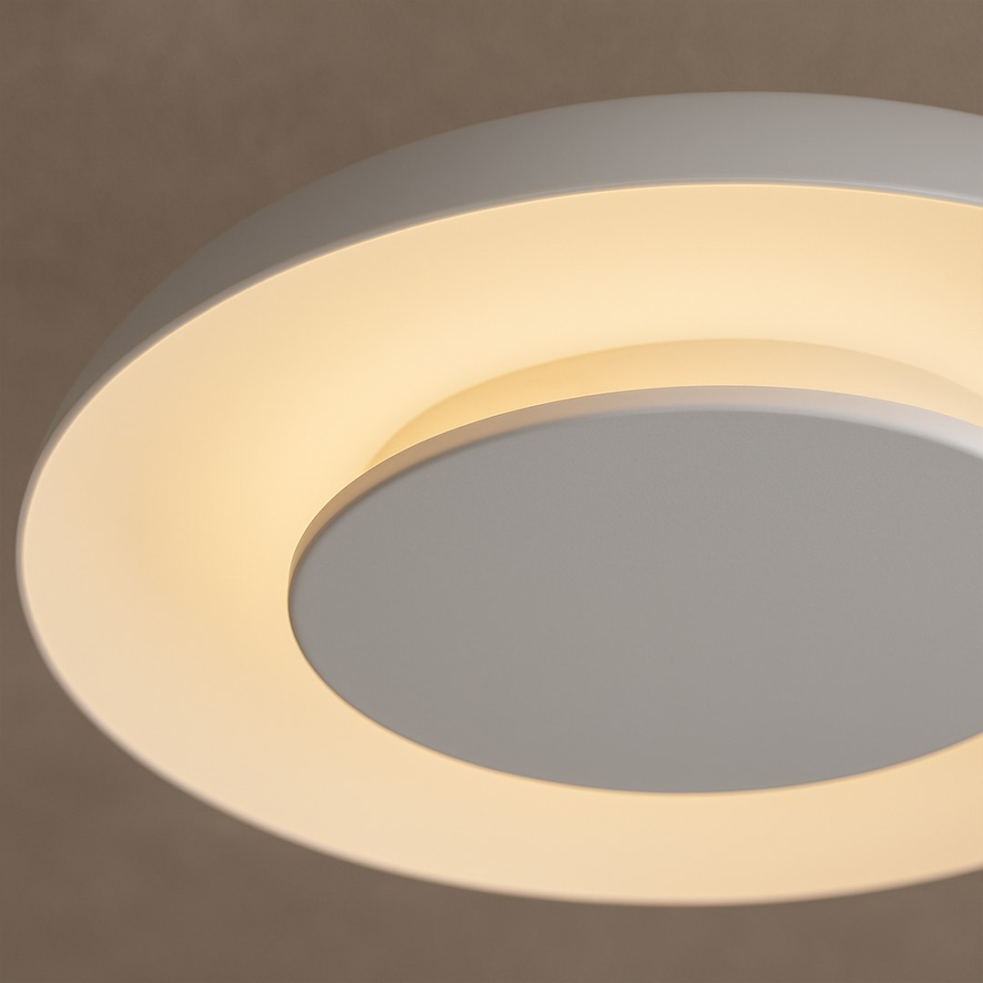 Lampa sufitowa Piattino Biały 30W LED 3000K-4000k-6000K - obrazek 6