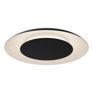 Lampa sufitowa Piattino Czarny 30W LED 3000K-4000k-6000K