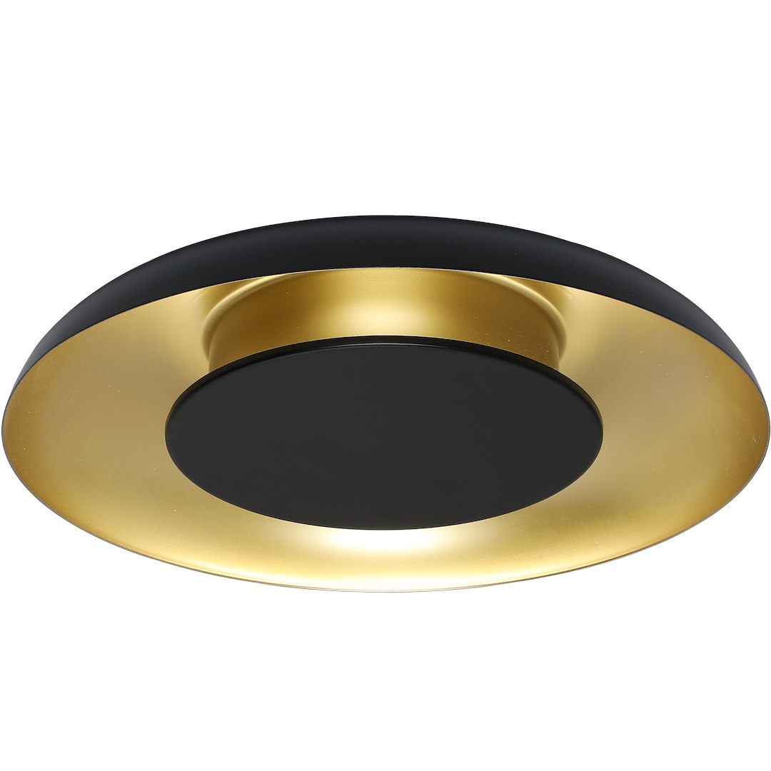 Lampa sufitowa Piattino Czarny Złoty 30W LED 3000K-4000k-6000K - obrazek 8