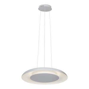 Lampa wisząca Piattino Biały 30W LED 3000K-4000k-6000K
