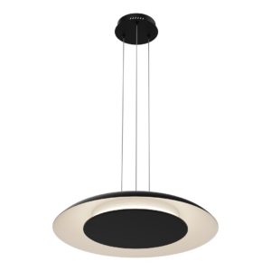 Lampa wisząca Piattino Czarny 30W LED 3000K-4000k-6000K