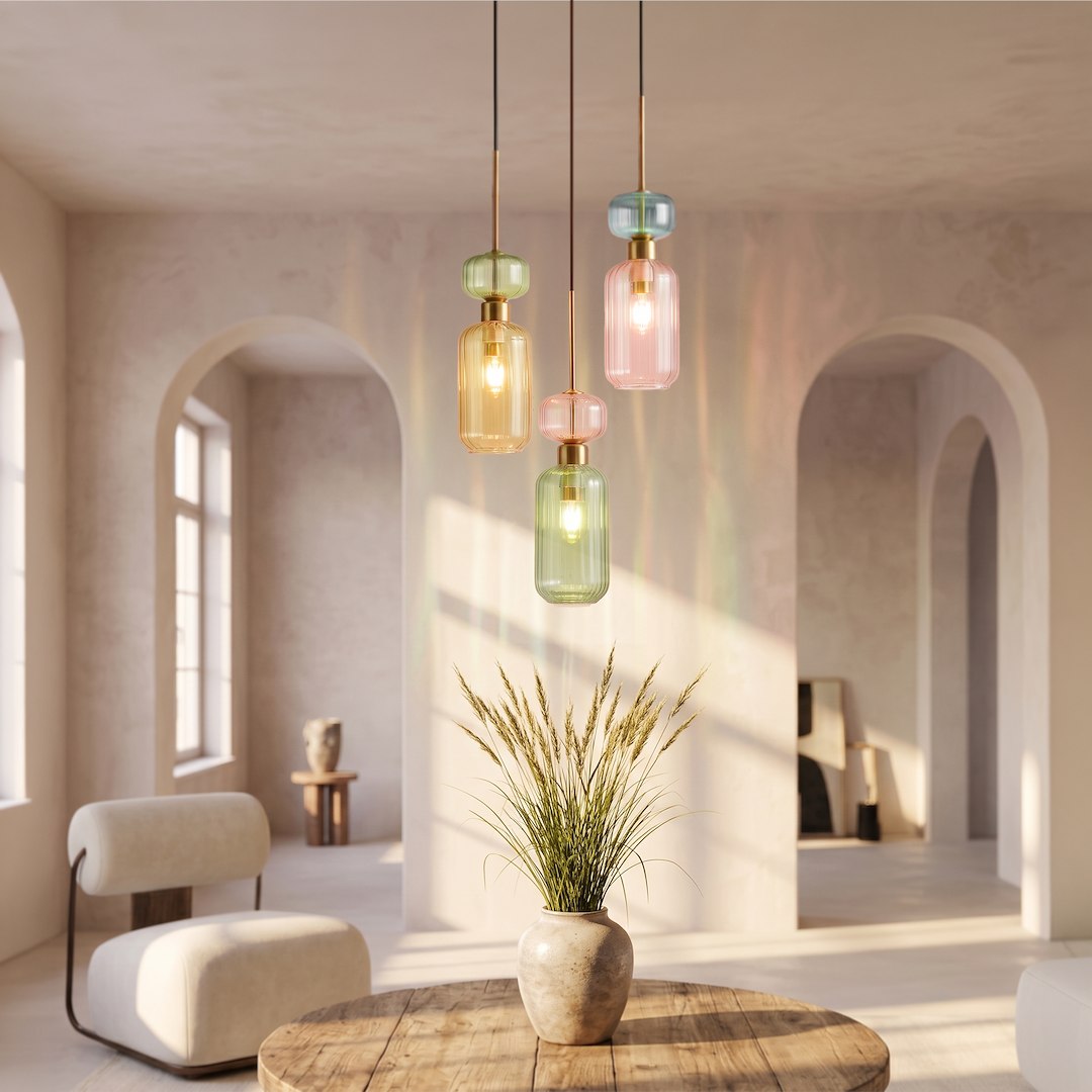 Lampa wisząca MOLLY 3xE14 - obrazek 3
