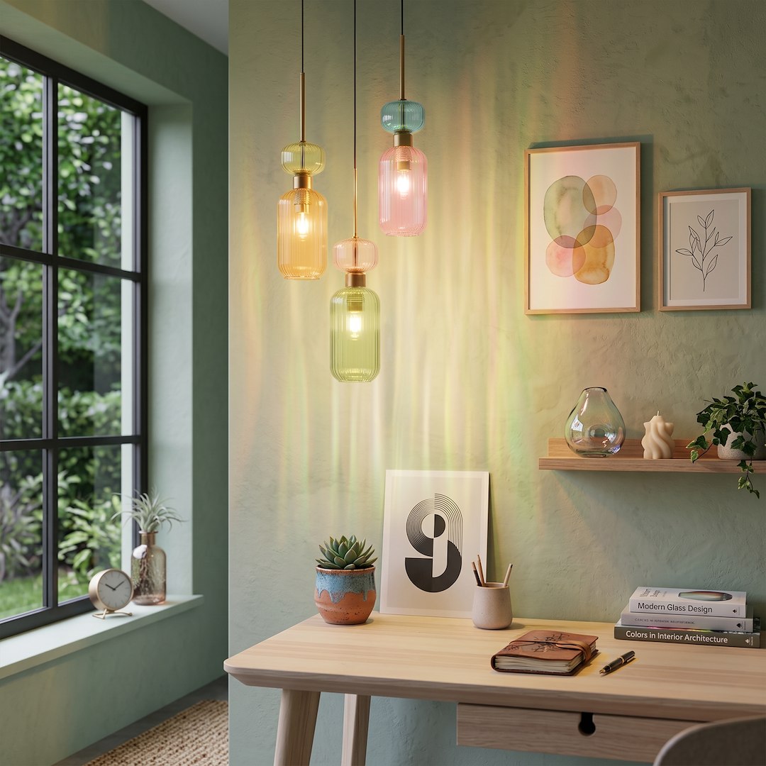 Lampa wisząca MOLLY 3xE14 - obrazek 4