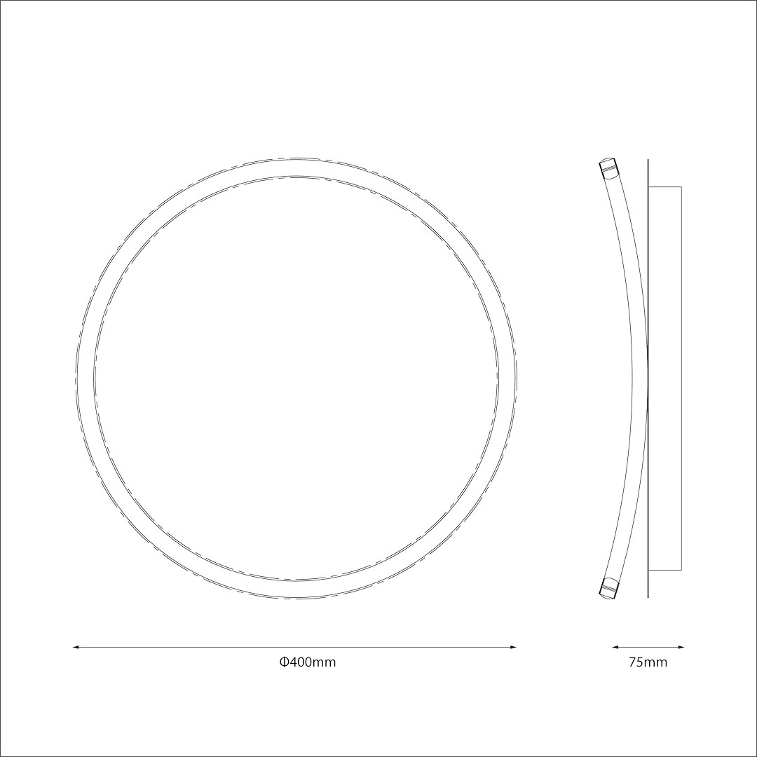 Lampa sufitowa CALI round 30W LED - obrazek 8
