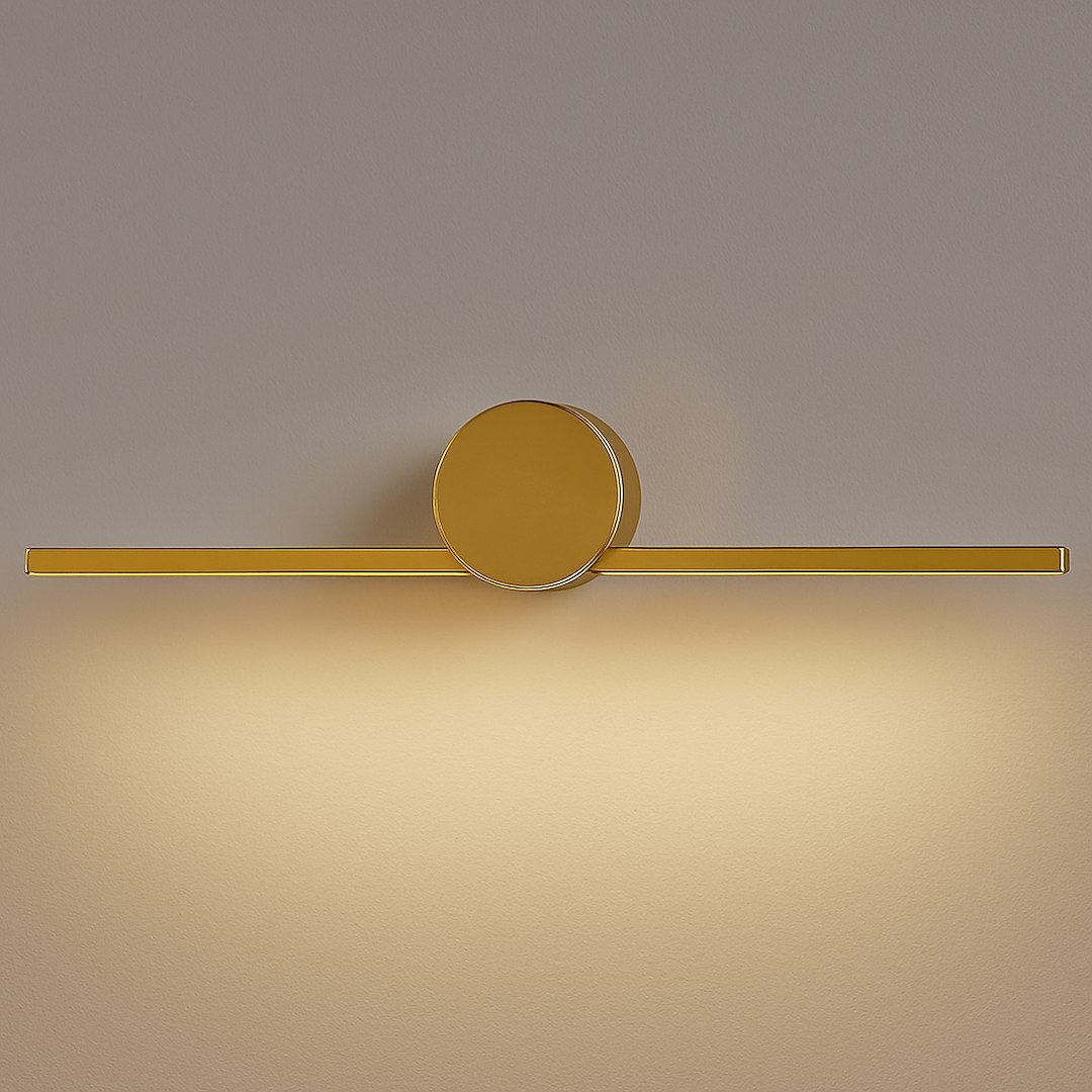Kinkiet Artist Złoty 6W LED 40cm