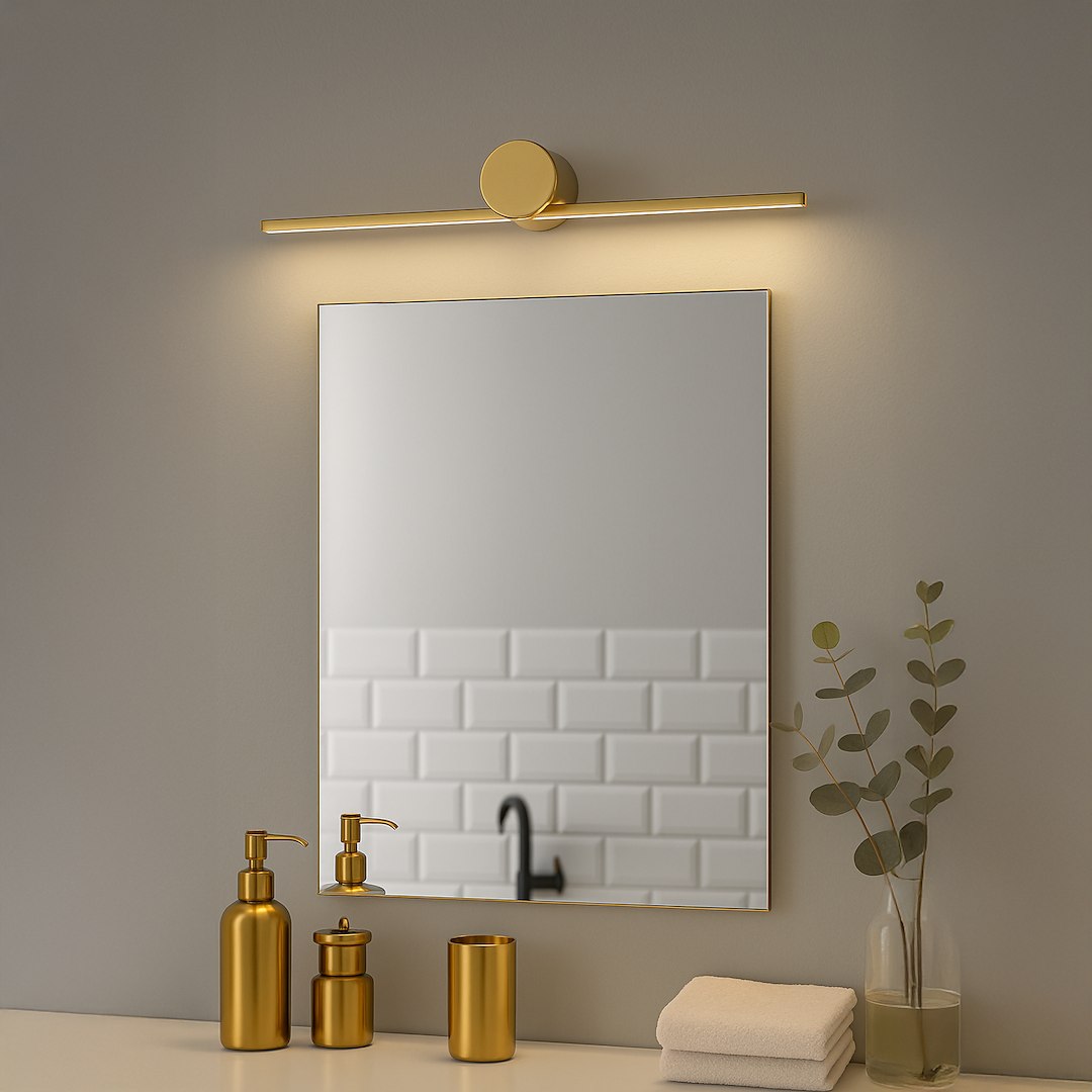 Kinkiet Artist Złoty 6W LED 40cm - obrazek 2