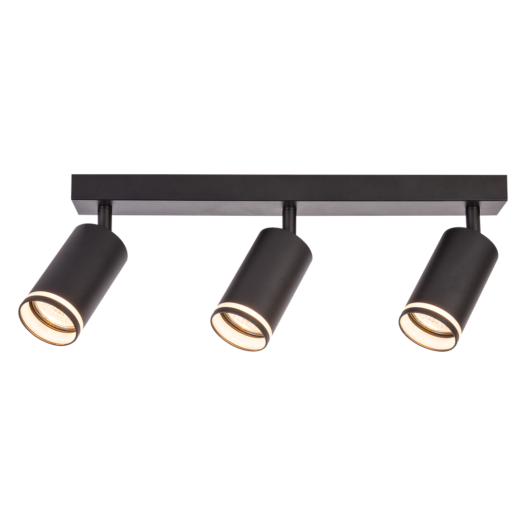 Oprawa Pipe Ring Spot Czarny 3xGU10 - obrazek 7