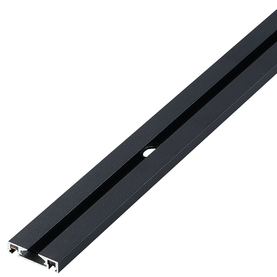 Slim Magnetic Track Szyna Natynk Czarny 100cm + zaślepki - obrazek 3